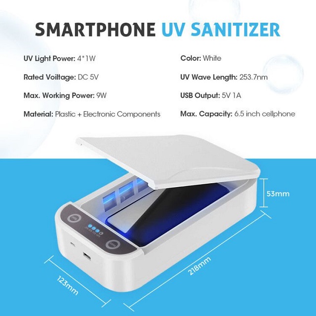 Caja de Desinfectante UV-C